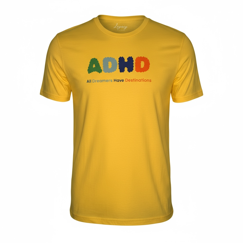 A.D.H.D - All Dreamers Have Destinations (color lettering)