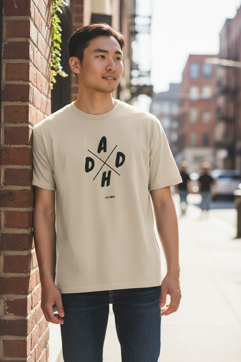 A.D.H.D - All Dreamers Have Destinations (cross-pattern)